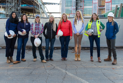 WCOE, USA members at the jobsite